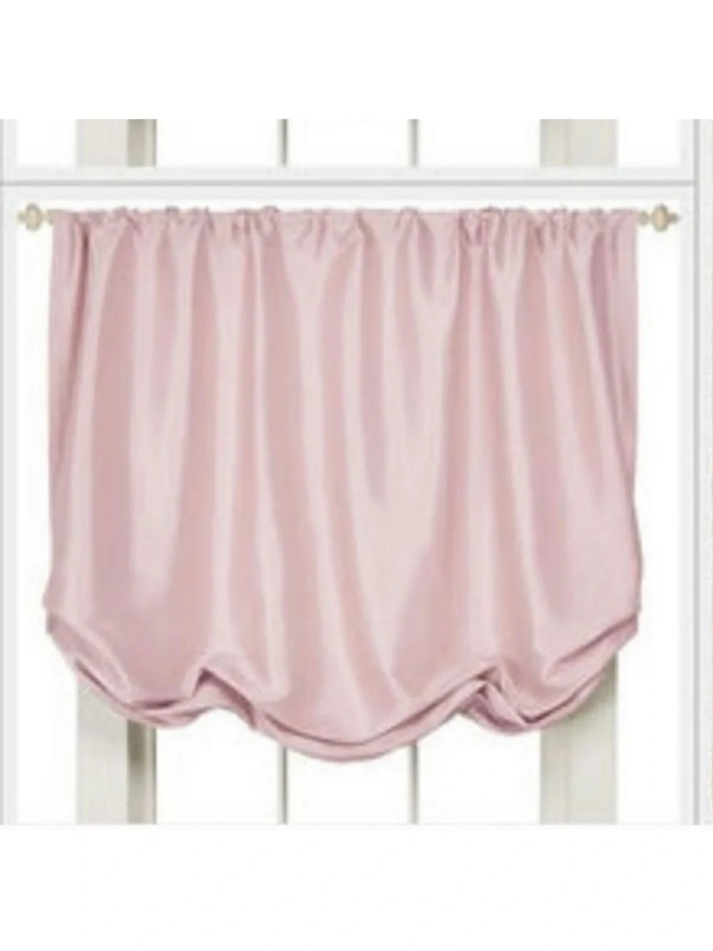 Set of 2 Simply Shabby Chic Balloon Curtain Pale Pink